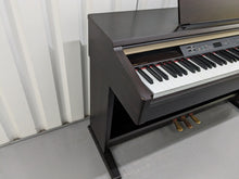 Load image into Gallery viewer, Yamaha Clavinova CLP-120 Digital Piano and stool in dark rosewood stock #23283