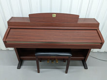 Load image into Gallery viewer, Yamaha Clavinova CLP-230 Digital Piano and stool in mahogany stock nr 23276