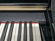 Load image into Gallery viewer, YAMAHA CLAVINOVA CLP-370PE DIGITAL PIANO + STOOL IN GLOSSY BLACK stock nr 23290