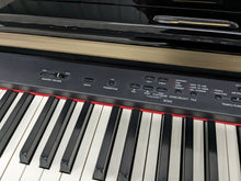 Load image into Gallery viewer, YAMAHA CLAVINOVA CLP-370PE DIGITAL PIANO + STOOL IN GLOSSY BLACK stock nr 23290