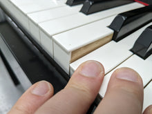 Load image into Gallery viewer, YAMAHA CLAVINOVA CLP-370PE DIGITAL PIANO + STOOL IN GLOSSY BLACK stock nr 23290