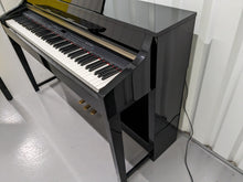 Load image into Gallery viewer, YAMAHA CLAVINOVA CLP-370PE DIGITAL PIANO + STOOL IN GLOSSY BLACK stock nr 23290