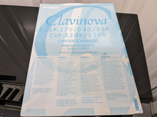 Load image into Gallery viewer, YAMAHA CLAVINOVA CLP-370PE DIGITAL PIANO + STOOL IN GLOSSY BLACK stock nr 23290