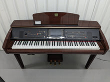 Load image into Gallery viewer, YAMAHA CLAVINOVA CVP-309PM DIGITAL PIANO + STOOL IN GLOSSY MAHOGANY stock 23281