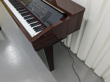 Load image into Gallery viewer, YAMAHA CLAVINOVA CVP-309PM DIGITAL PIANO + STOOL IN GLOSSY MAHOGANY stock 23281
