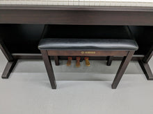 Load image into Gallery viewer, Yamaha Clavinova CLP-120 Digital Piano and stool in dark rosewood stock #23292