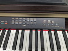Load image into Gallery viewer, Yamaha Clavinova CLP-120 Digital Piano and stool in dark rosewood stock #23292