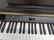 Load image into Gallery viewer, Yamaha Clavinova CLP-120 Digital Piano and stool in dark rosewood stock #23292