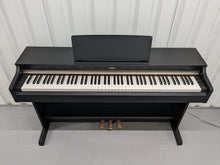Load image into Gallery viewer, Yamaha Arius YDP-162 Digital Piano satin black, clavinova keyboard stock # 23293