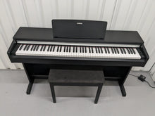 Load image into Gallery viewer, Yamaha Arius YDP-142 Digital Piano and stool in satin black stock #23286