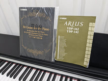 Load image into Gallery viewer, Yamaha Arius YDP-142 Digital Piano and stool in satin black stock #23286