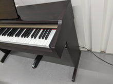 Load image into Gallery viewer, Yamaha Clavinova CLP-110 Digital Piano and stool in dark rosewood stock #23304