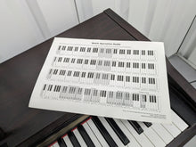 Load image into Gallery viewer, Yamaha Clavinova CLP-110 Digital Piano and stool in dark rosewood stock #23304