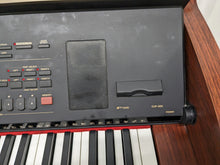Load image into Gallery viewer, Yamaha Clavinova CVP-305 Digital Piano arranger + stool in mahogany stock #23298