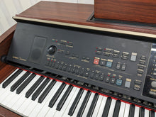Load image into Gallery viewer, Yamaha Clavinova CVP-305 Digital Piano arranger + stool in mahogany stock #23298