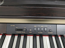 Load image into Gallery viewer, Yamaha Clavinova CLP-920 Digital Piano and stool in dark rosewood stock nr 23296
