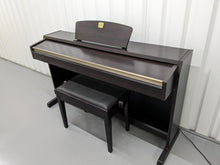 Load image into Gallery viewer, Yamaha Clavinova CLP-220 Digital Piano and stool rosewood finish stock nr 23306