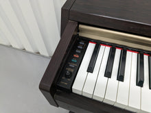 Load image into Gallery viewer, Yamaha Clavinova CLP-220 Digital Piano and stool rosewood finish stock nr 23306