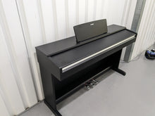 Load image into Gallery viewer, Yamaha Arius YDP-142 Digital Piano in satin black finish stock #23288