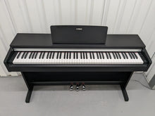 Load image into Gallery viewer, Yamaha Arius YDP-142 Digital Piano in satin black finish stock #23288