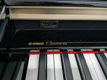 Load image into Gallery viewer, Yamaha Clavinova CLP-240PE Digital Piano polished GLOSSY BLACK stock # 23289
