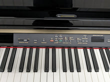 Load image into Gallery viewer, Yamaha Clavinova CLP-240PE Digital Piano polished GLOSSY BLACK stock # 23289