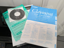 Load image into Gallery viewer, Yamaha Clavinova CLP-240PE Digital Piano polished GLOSSY BLACK stock # 23289