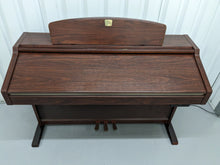 Load image into Gallery viewer, Yamaha Clavinova CVP-205 in mahogany with big speakers in base stock nr 23297