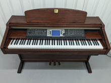 Load image into Gallery viewer, Yamaha Clavinova CVP-205 in mahogany with big speakers in base stock nr 23297