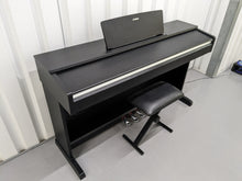 Load image into Gallery viewer, Yamaha Arius YDP-142 Digital Piano + folding stool in satin black stock #23305