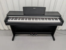 Load image into Gallery viewer, Yamaha Arius YDP-142 Digital Piano + folding stool in satin black stock #23305