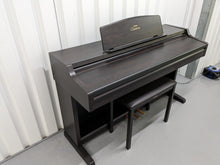 Load image into Gallery viewer, Yamaha Clavinova CLP-840 Digital Piano and stool in dark rosewood stock #23310