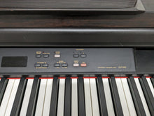 Load image into Gallery viewer, Yamaha Clavinova CLP-840 Digital Piano and stool in dark rosewood stock #23310
