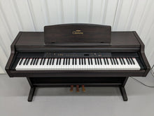 Load image into Gallery viewer, Yamaha Clavinova CLP-840 Digital Piano and stool in dark rosewood stock #23310