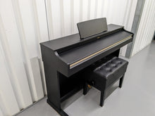 Load image into Gallery viewer, Yamaha Arius YDP-162 Digital Piano satin black, clavinova keyboard stock # 23313