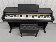 Load image into Gallery viewer, Yamaha Arius YDP-162 Digital Piano satin black, clavinova keyboard stock # 23313