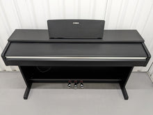 Load image into Gallery viewer, Yamaha Arius YDP-142 Digital Piano in satin black stock #23322