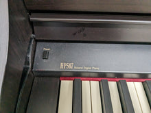Load image into Gallery viewer, Roland HP507 digital piano in dark rosewood finish stock number 23320
