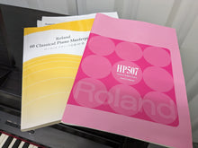 Load image into Gallery viewer, Roland HP507 digital piano in dark rosewood finish stock number 23320