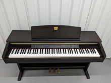 Load image into Gallery viewer, Yamaha Clavinova CLP-120 Digital Piano in dark rosewood stock #23325