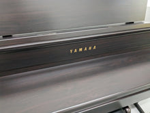 Load image into Gallery viewer, Yamaha Clavinova CLP-575 digital piano + stool in dark rosewood stock nr 23324