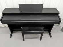 Load image into Gallery viewer, Yamaha Arius YDP-163 Digital Piano satin black, clavinova keyboard stock # 23327