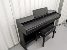 Load image into Gallery viewer, Yamaha Arius YDP-163 Digital Piano satin black, clavinova keyboard stock # 23327