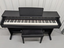 Load image into Gallery viewer, Yamaha Arius YDP-163 Digital Piano satin black, clavinova keyboard stock # 23327