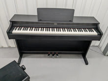 Load image into Gallery viewer, Yamaha Arius YDP-163 Digital Piano satin black, clavinova keyboard stock # 23327