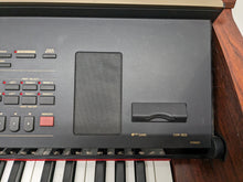 Load image into Gallery viewer, Yamaha Clavinova CVP-303 Digital Piano arranger + stool in mahogany stock #23317