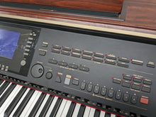 Load image into Gallery viewer, Yamaha Clavinova CVP-303 Digital Piano arranger + stool in mahogany stock #23317