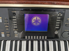 Load image into Gallery viewer, Yamaha Clavinova CVP-303 Digital Piano arranger + stool in mahogany stock #23317