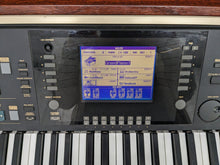 Load image into Gallery viewer, Yamaha Clavinova CVP-303 Digital Piano arranger + stool in mahogany stock #23317