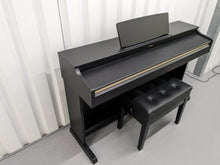 Load image into Gallery viewer, Yamaha Arius YDP-162 Digital Piano satin black, clavinova keyboard stock # 23340